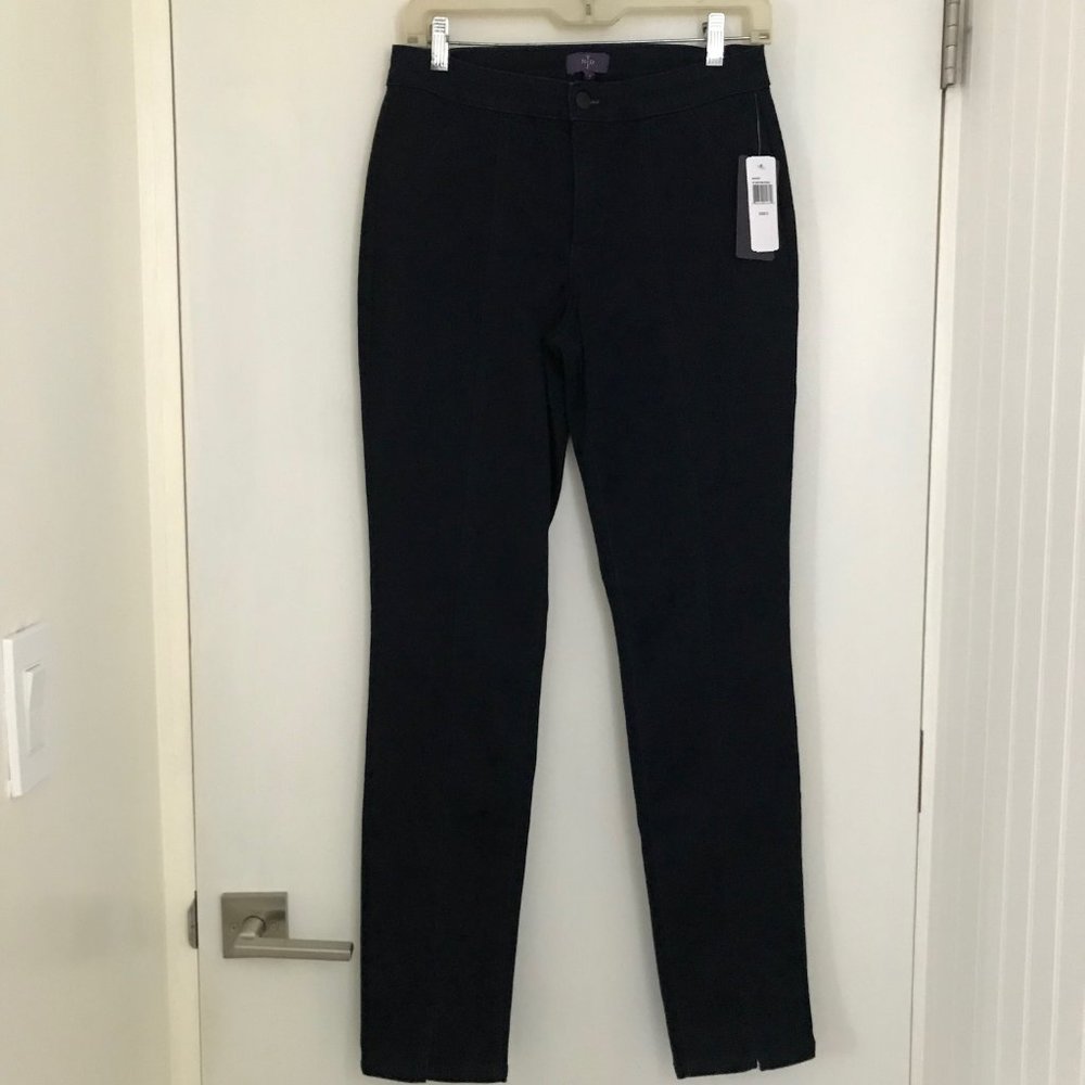 NYDJ Sz 2 Dark Denim Wash Front Zipper Slim Fit